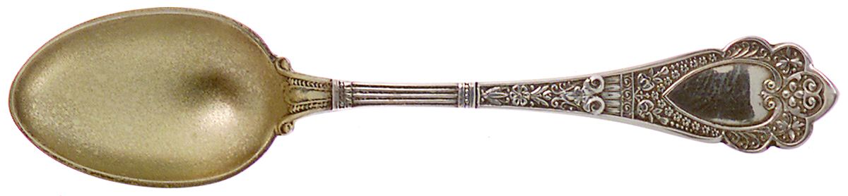 Murillo (Sterling, 1875) Demitasse Spoon by Wood & Hughes-1