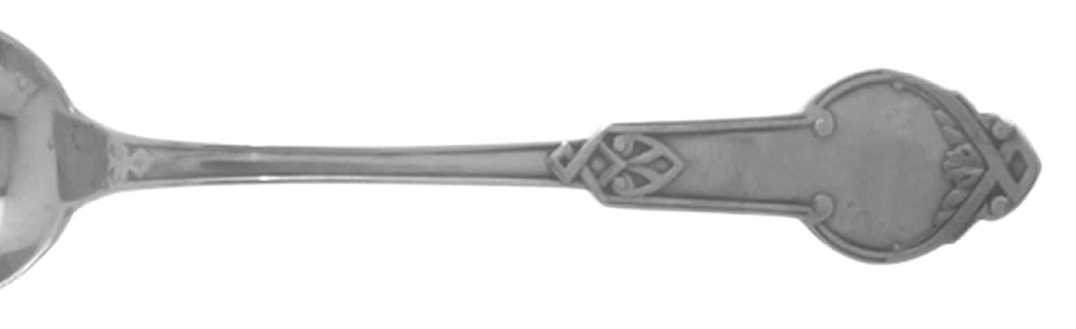 No 1 (Sterling, 1855) Teaspoon by Wood & Hughes-1