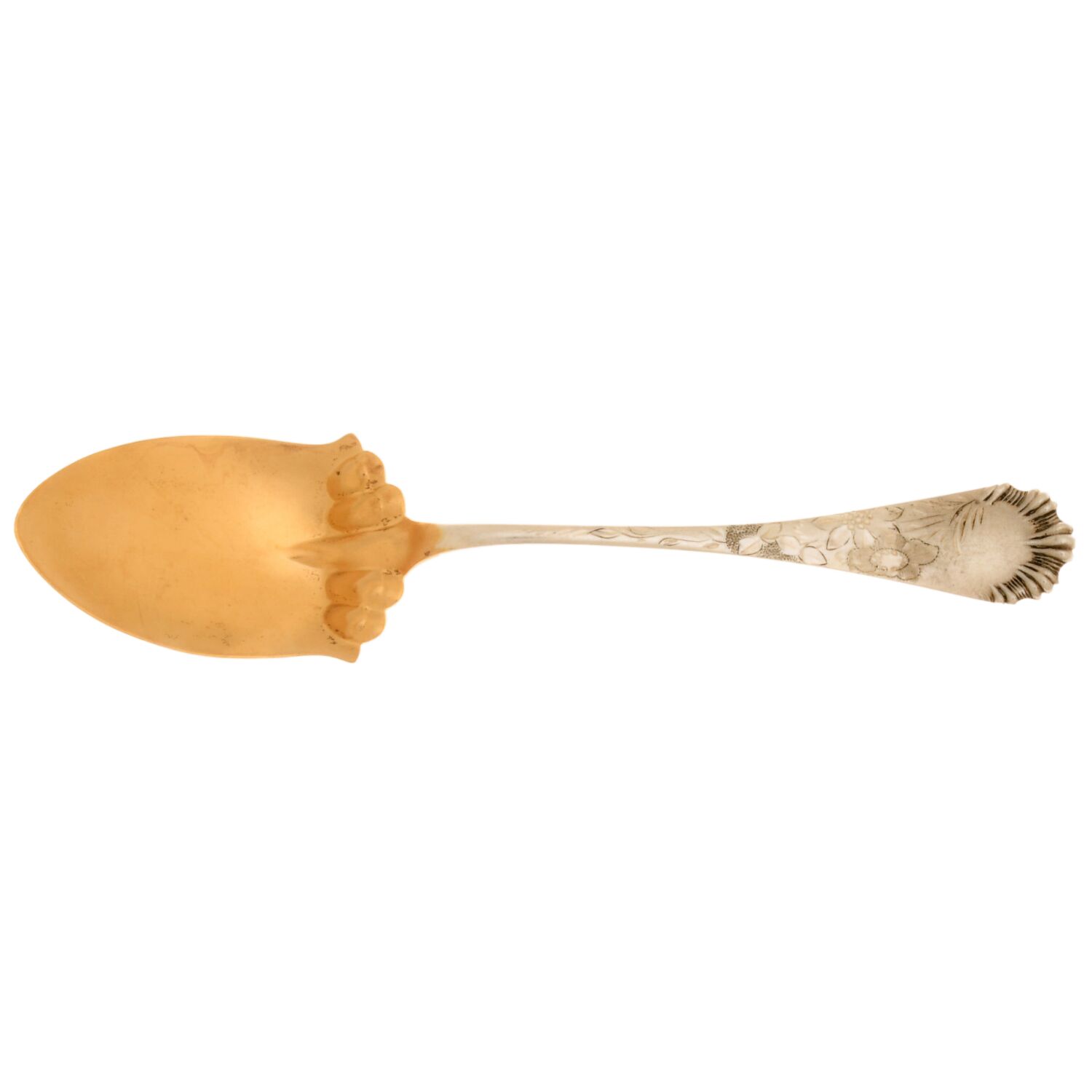 Victoria No. 80 (Sterling, 1885) Ice Cream Spoon Individual by Wood & Hughes-1
