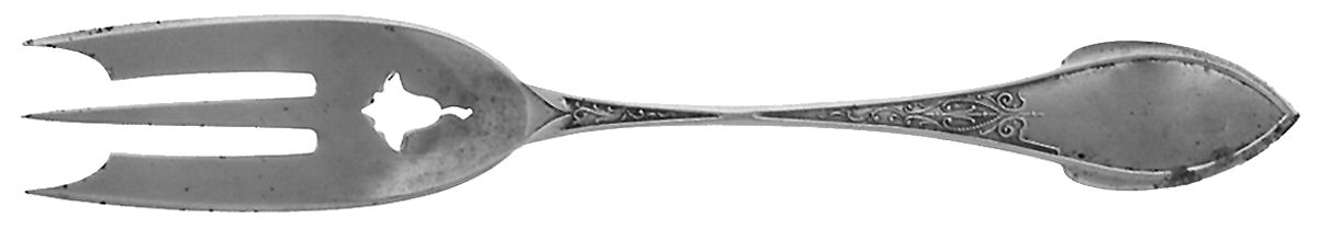 Zephyr (Sterling, 1870) Old Style Pickle Fork by Wood & Hughes-1