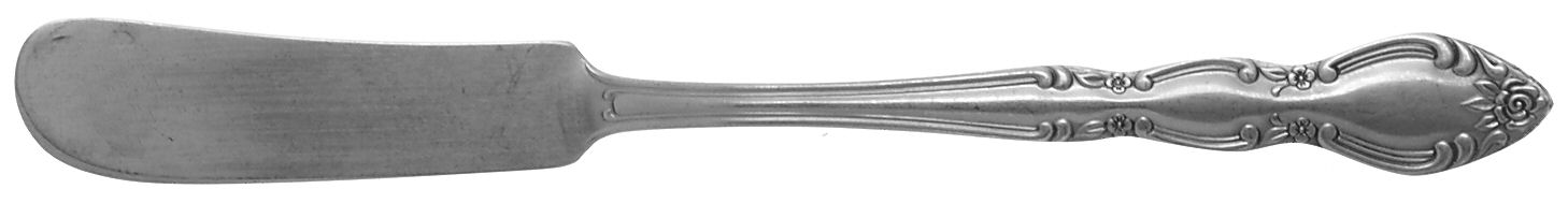 WLF2 (Stainless) Flat Handle Master Butter Knife by Wesley Forge-1