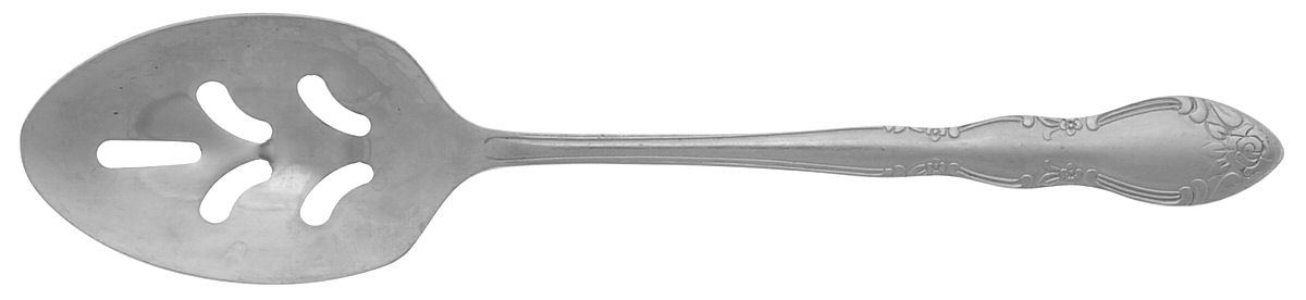 WLF2 (Stainless) Pierced Tablespoon (Serving Spoon) by Wesley Forge-1