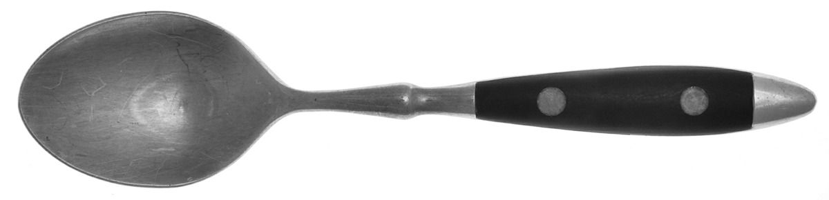 Carousel-Black (Stainless) Teaspoon by Washington Forge-1