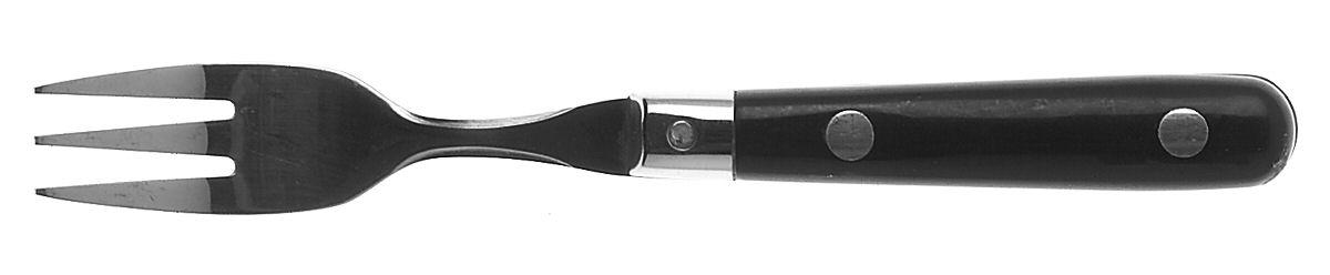 Mardi Gras-Black (Stainless) Cocktail/Seafood Fork by Washington Forge-1