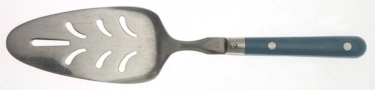Mardi Gras-Blue (Williamsburg) Pie Server with Stainless Blade by Washington Forge-1