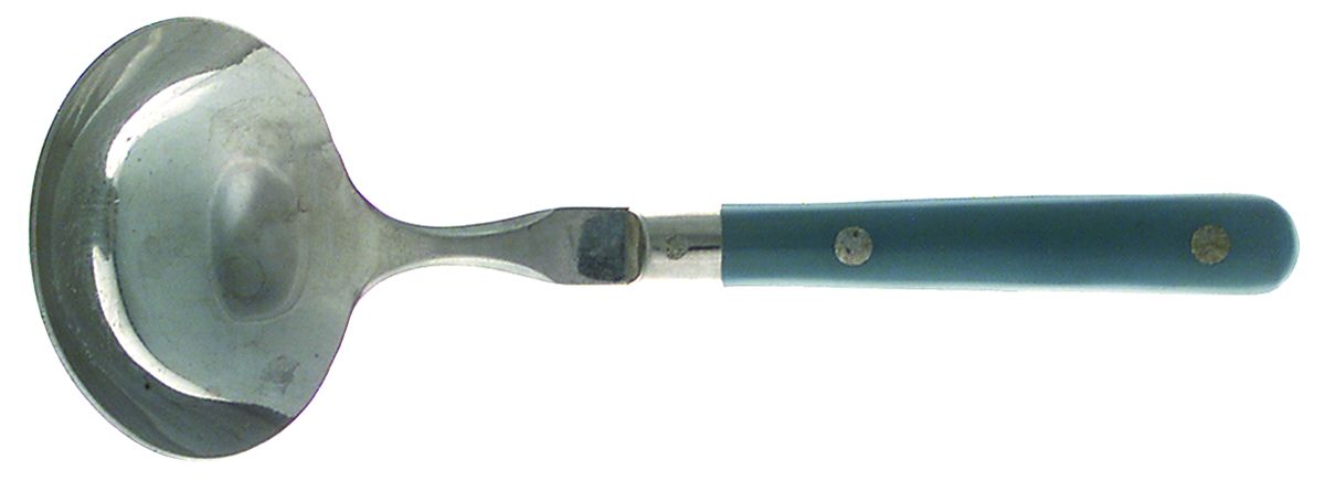 Mardi Gras-Blue (Williamsburg) Solid Gravy Ladle by Washington Forge-1