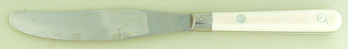 Mardi Gras-Cream-Vanilla (Stainless) Modern Hollow Knife by Washington Forge-1