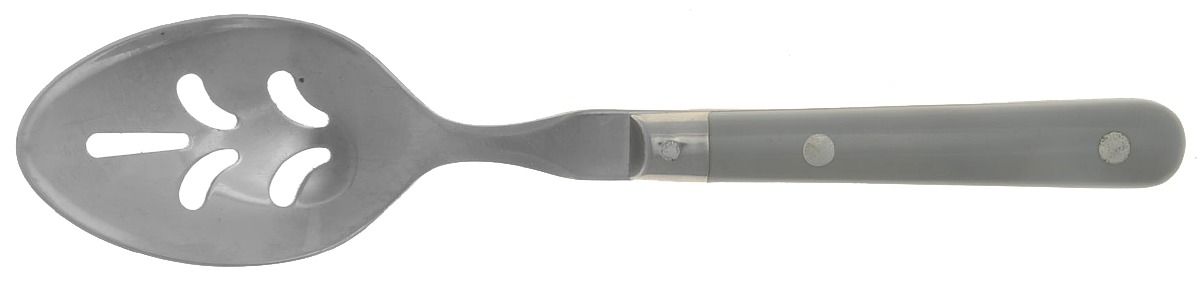 Mardi Gras-Gray (Stainless) Pierced Tablespoon (Serving Spoon) by Washington Forge-1