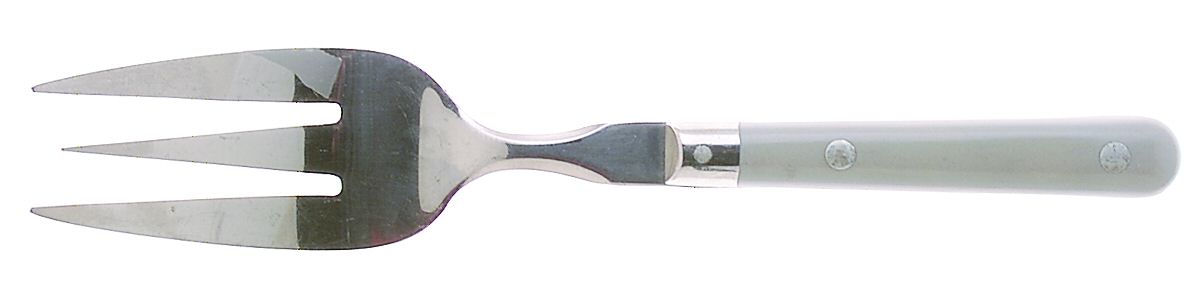 Mardi Gras-Gray (Stainless) Medium Solid Cold Meat Serving Fork by Washington Forge-1