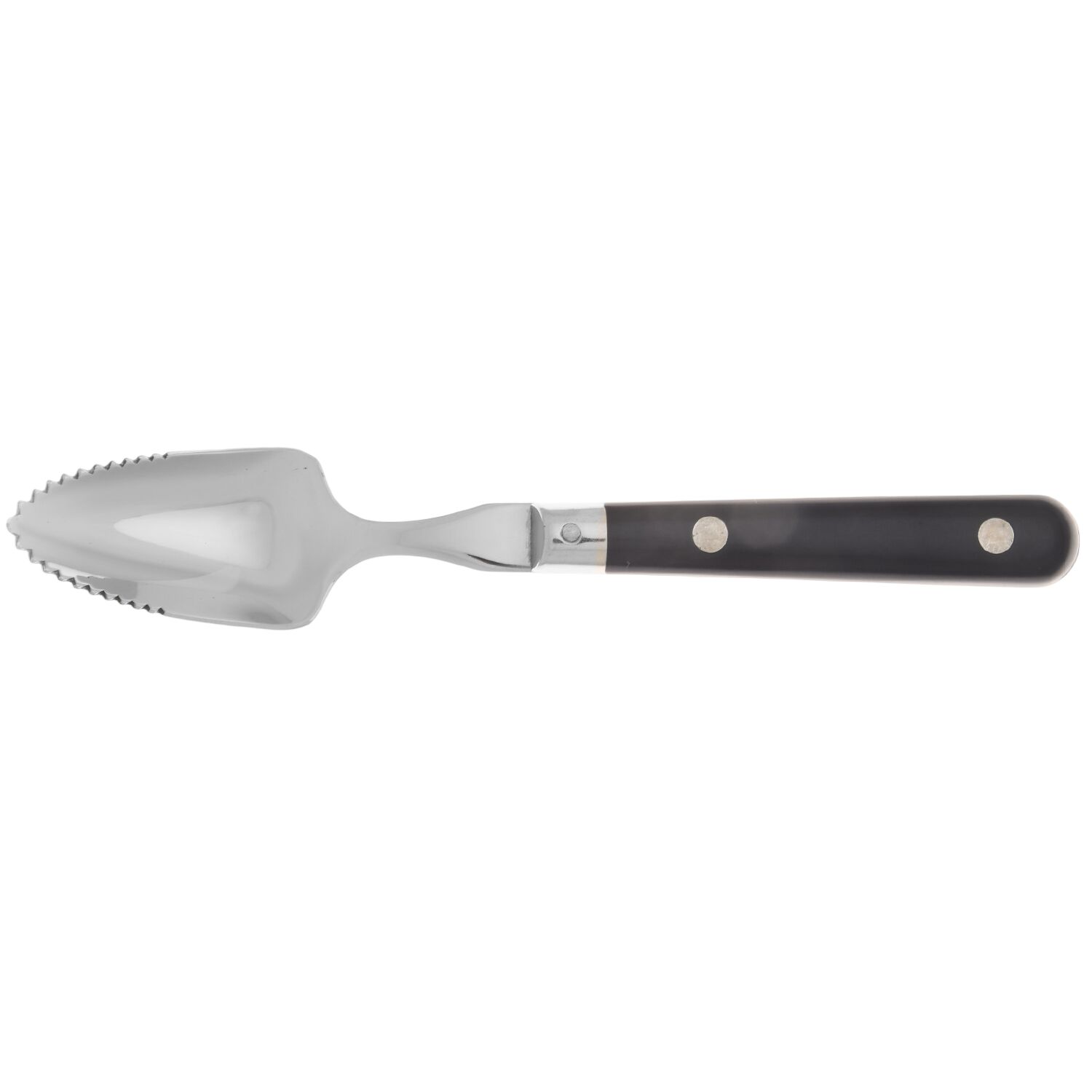 Mardi Gras-Navy-Cobalt (Stainless) Fruit/Orange Spoon by Washington Forge-1