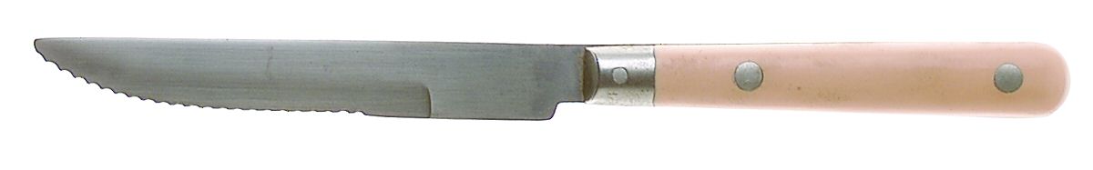 Mardi Gras-Peach (Stainless) Individual Steak Knife Hollow Handle by Washington Forge-1