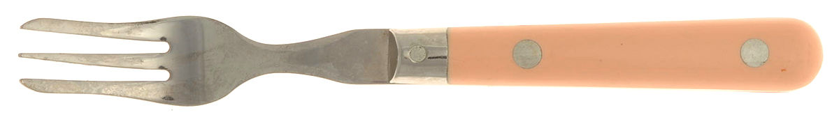 Mardi Gras-Peach (Stainless) Cocktail/Seafood Fork by Washington Forge-1