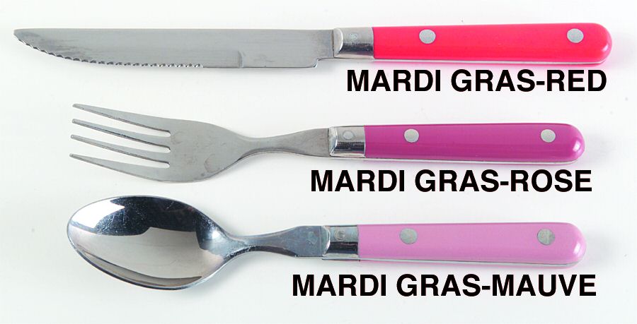 Mardi Gras-Rose (Stainless) Fork by Washington Forge-1