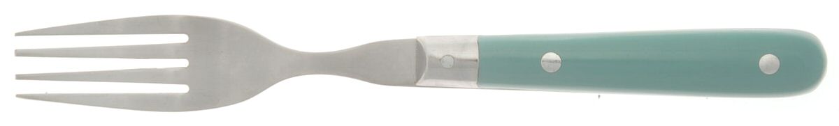 Mardi Gras-Teal (Stainless) Fork by Washington Forge-1
