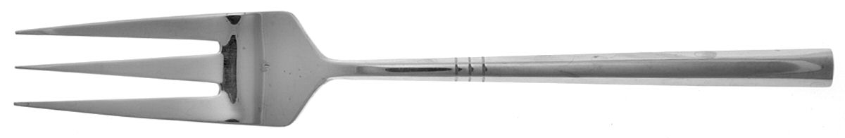 Morning Calm (Stainless) Medium Solid Cold Meat Serving Fork by Washington Forge-1