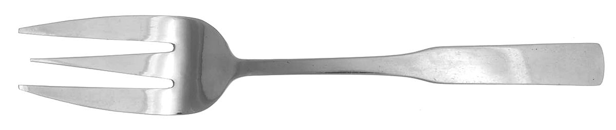 Monmouth (Stainless) Medium Solid Cold Meat Serving Fork by Washington Forge-1