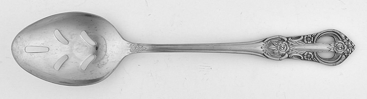 Princeton (Stainless) Pierced Tablespoon (Serving Spoon) by Washington Forge-1