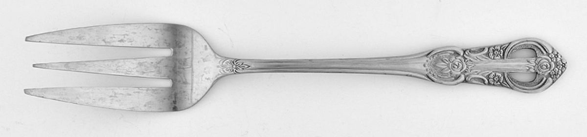 Princeton (Stainless) Medium Solid Cold Meat Serving Fork by Washington Forge-1