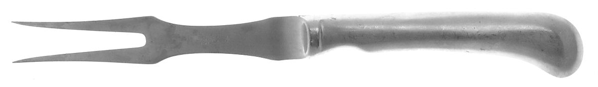 Spirit of 76 (Stainless) Small Steak Carving Fork with Stainless Prongs by Washington Forge-1