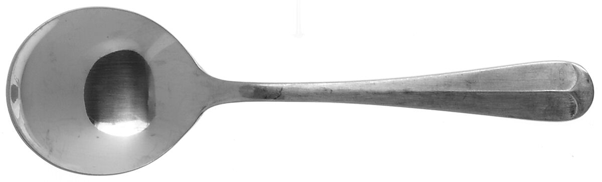 Spirit of America (Stainless) Round Bowl Soup Spoon (Cream Soup) by Washington Forge-1