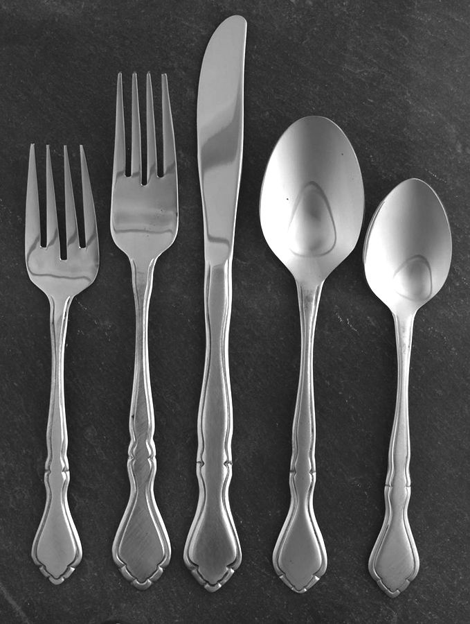 Spring Meadow (Stainless) 5 Piece Place Setting by Washington Forge-1