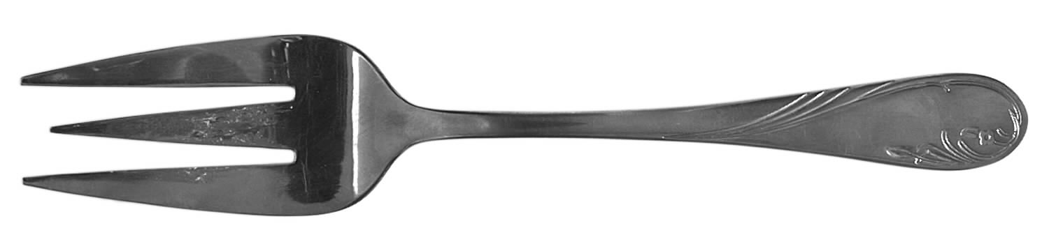 Spring Time (Stainless) Medium Solid Cold Meat Serving Fork by Washington Forge-1