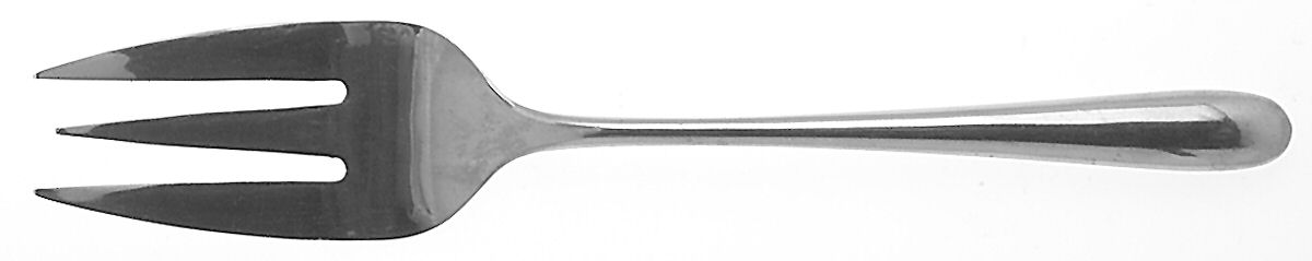 Teardrop (Stainless) Medium Solid Cold Meat Serving Fork by Washington Forge-1