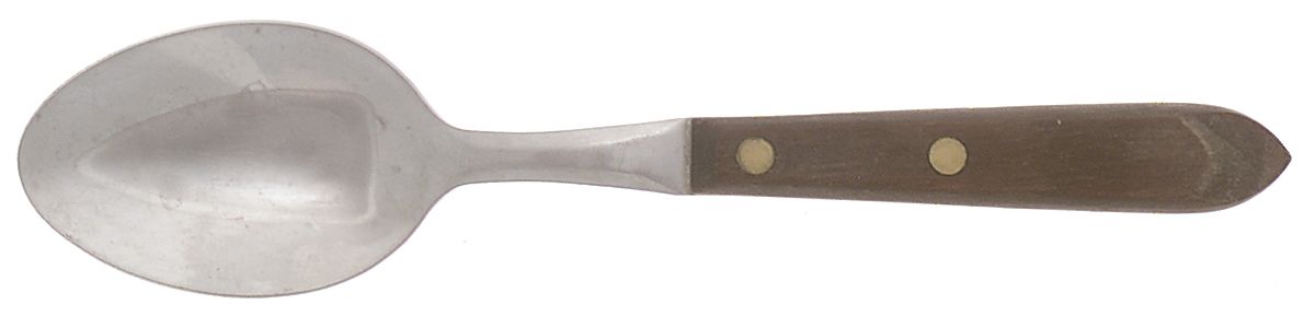 Town and Country-Brown-Walnut (Stainless) Place/Oval Soup Spoon by Washington Forge-1