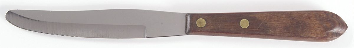 Town and Country-Brown-Walnut (Stainless) Modern Solid Knife by Washington Forge-1