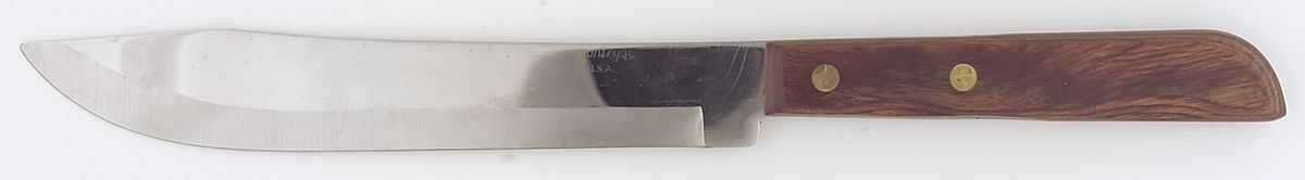 Town and Country-Brown-Walnut (Stainless) Small Steak Carving Knife with Stainless Blade by Washington Forge-1