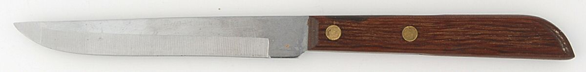 Town and Country-Brown-Walnut (Stainless) Individual Steak Knife Hollow Handle by Washington Forge-1