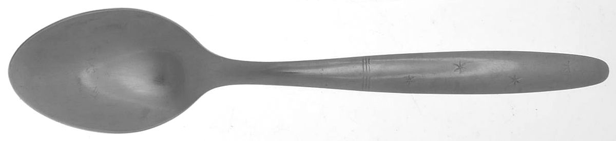 Starflyte (Stainless) Teaspoon by Washington Forge-1