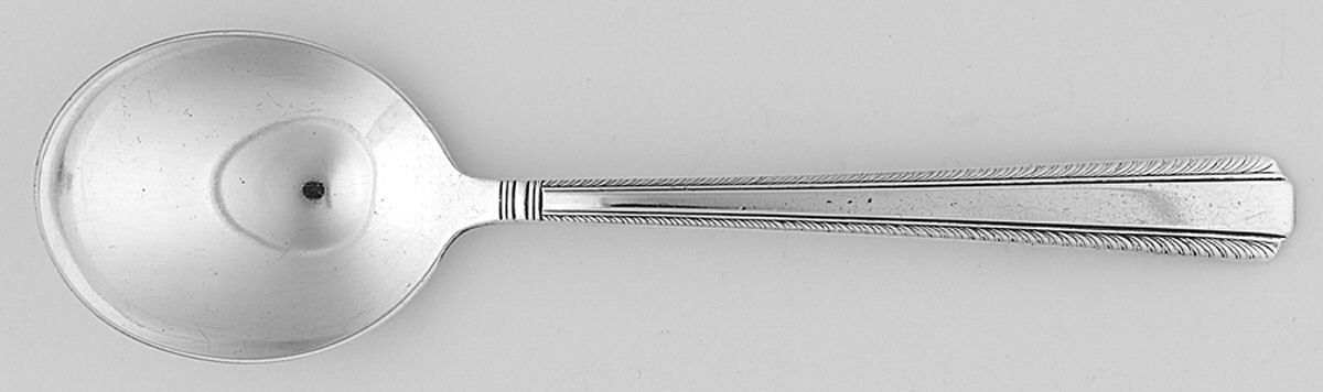 Abbey (Silverplate, 1937) Round Bowl Soup Spoon (Cream Soup) by Wallace Silver-1