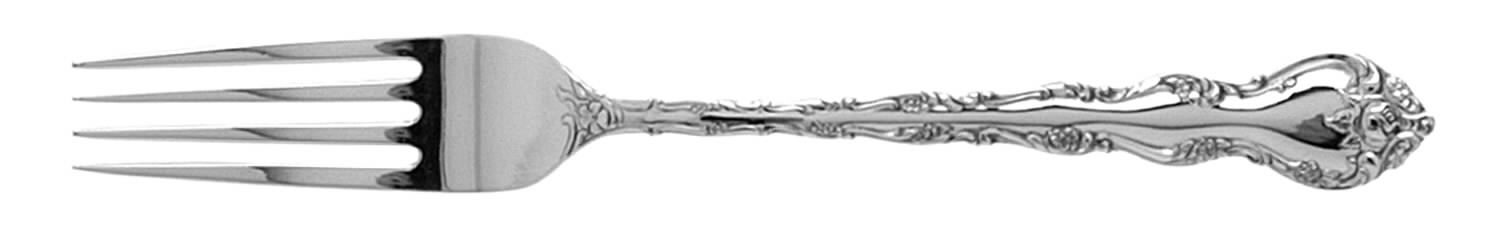 Abbey Rose (Silverplate, 1981) Fork by Wallace Silver-1