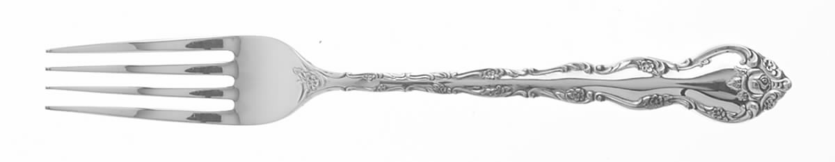 Abbey Rose (Silverplate, 1981) Fork by Wallace Silver-1