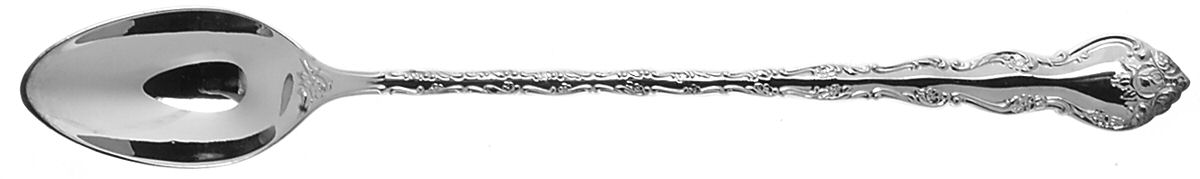Abbey Rose (Silverplate, 1981) Iced Tea Spoon by Wallace Silver-1