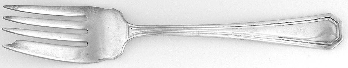 Alamo (Silverplate, 1913) Individual Salad Fork by Wallace Silver-1