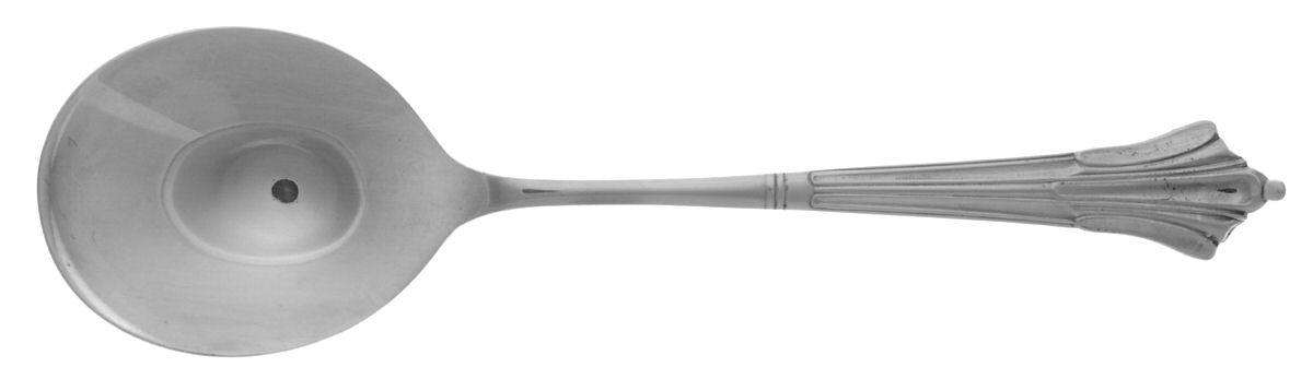 Albany (Silverplate, 1996) Round Bowl Soup Spoon (Gumbo) by Wallace Silver-1
