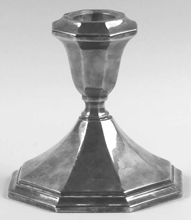 Alden (Silverplate, Hollowware) 3" Console Candleholder by Wallace Silver-1