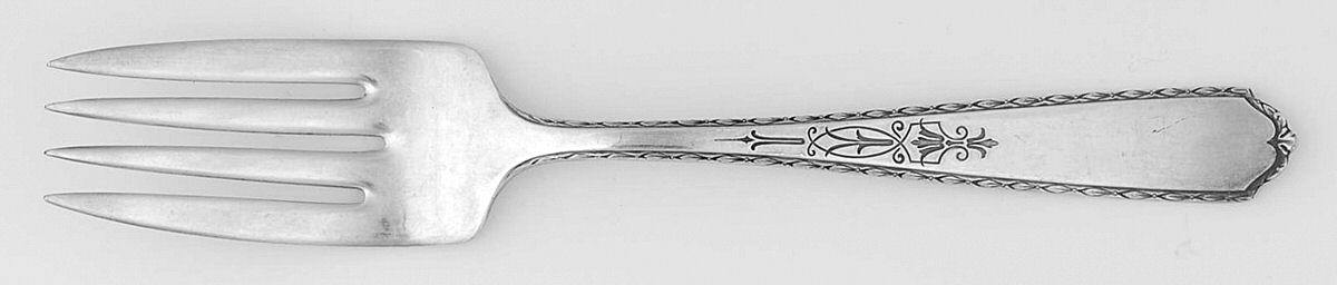 Alicia (Silverplate, 1926-1930) Individual Salad Fork by Wallace Silver-1