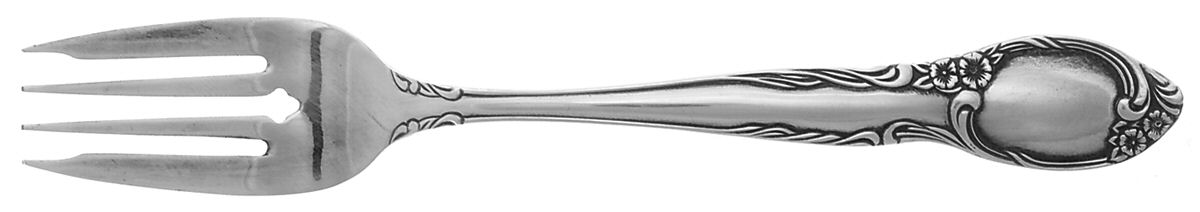 Amberly (Silverplate, 1985) Individual Salad Fork by Wallace Silver-1