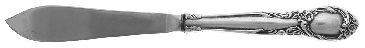 Amberly (Silverplate, 1985) Hollow Handle Master Butter Knife by Wallace Silver-1