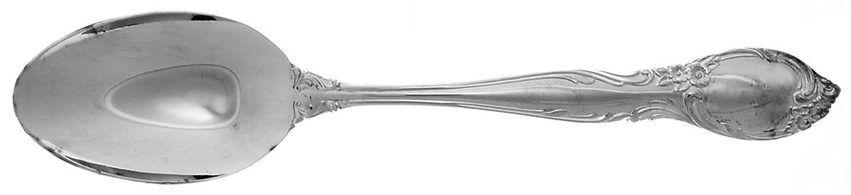 Amberly (Silverplate, 1985) Tablespoon (Serving Spoon) by Wallace Silver-1
