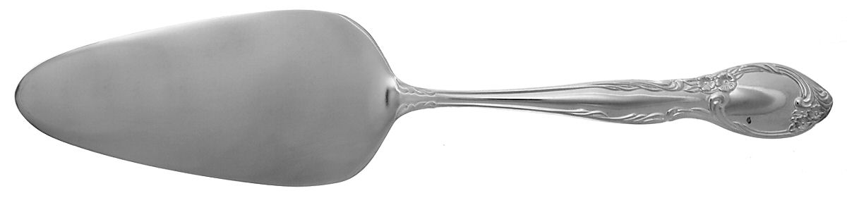 Amberly (Silverplate, 1985) Solid Pie Server by Wallace Silver-1