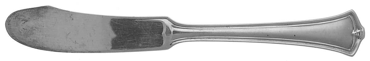 America (Sterling, 1915) Flat Handle Butter Spreader by Wallace Silver-1