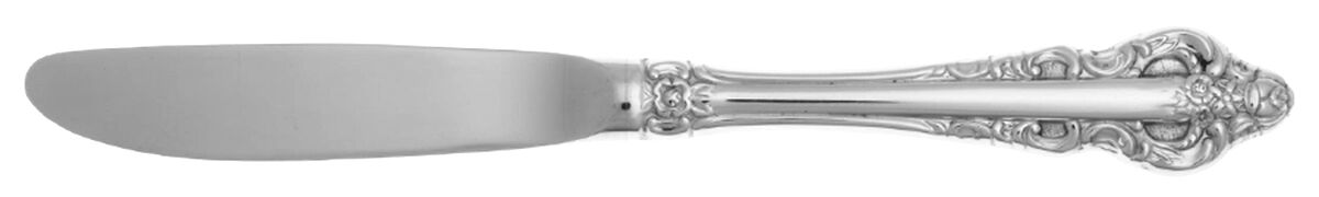 Antique Baroque (Stainless) Modern Hollow Butter Spreader (Stainless) by Wallace Silver-1
