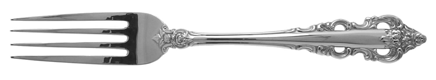 Antique Baroque (Stainless) Fork by Wallace Silver-1