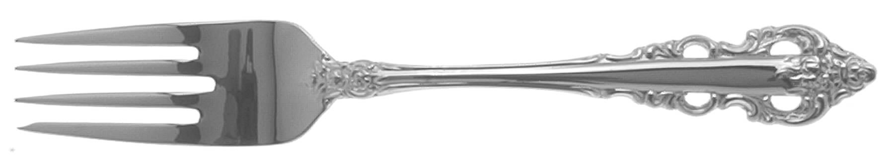 Antique Baroque (Stainless) Individual Salad Fork by Wallace Silver-1