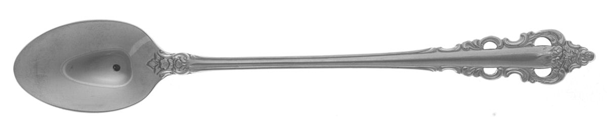 Antique Baroque (Stainless) Iced Tea Spoon by Wallace Silver-1