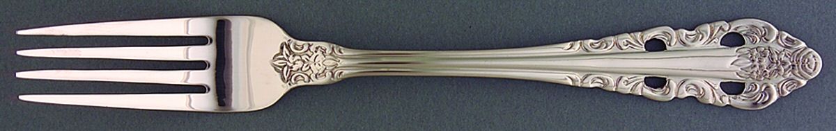 Antique Baroque (Stainless) Fork by Wallace Silver-1